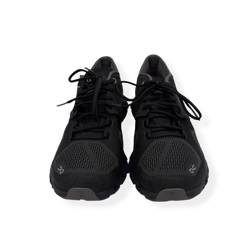 On Cloud X Shoes Women's 7.5 All Black Running Lightweight Sneakers Athletic Gym - Picture 3 of 14